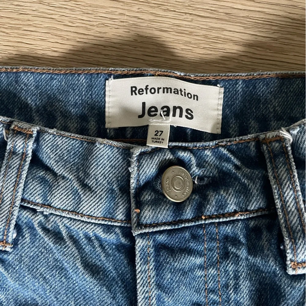 Reformation Cynthia High Rise Straight Jeans - Picture 5 of 7